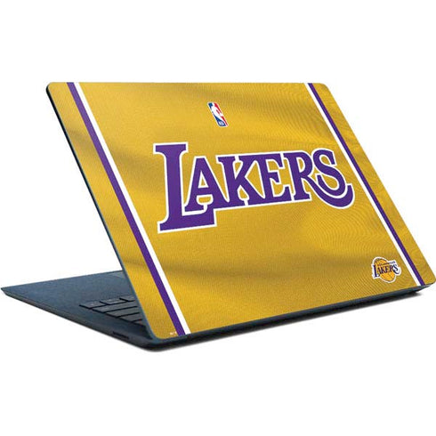 NBA Los Angeles Lakers Jersey Surface Laptop Skin